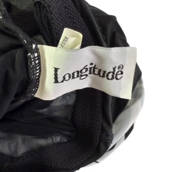 NWOT Longitude Left Side Faux Tie One Piece Abstract Design Swimsuit Size 12 - Picture 8 of 9